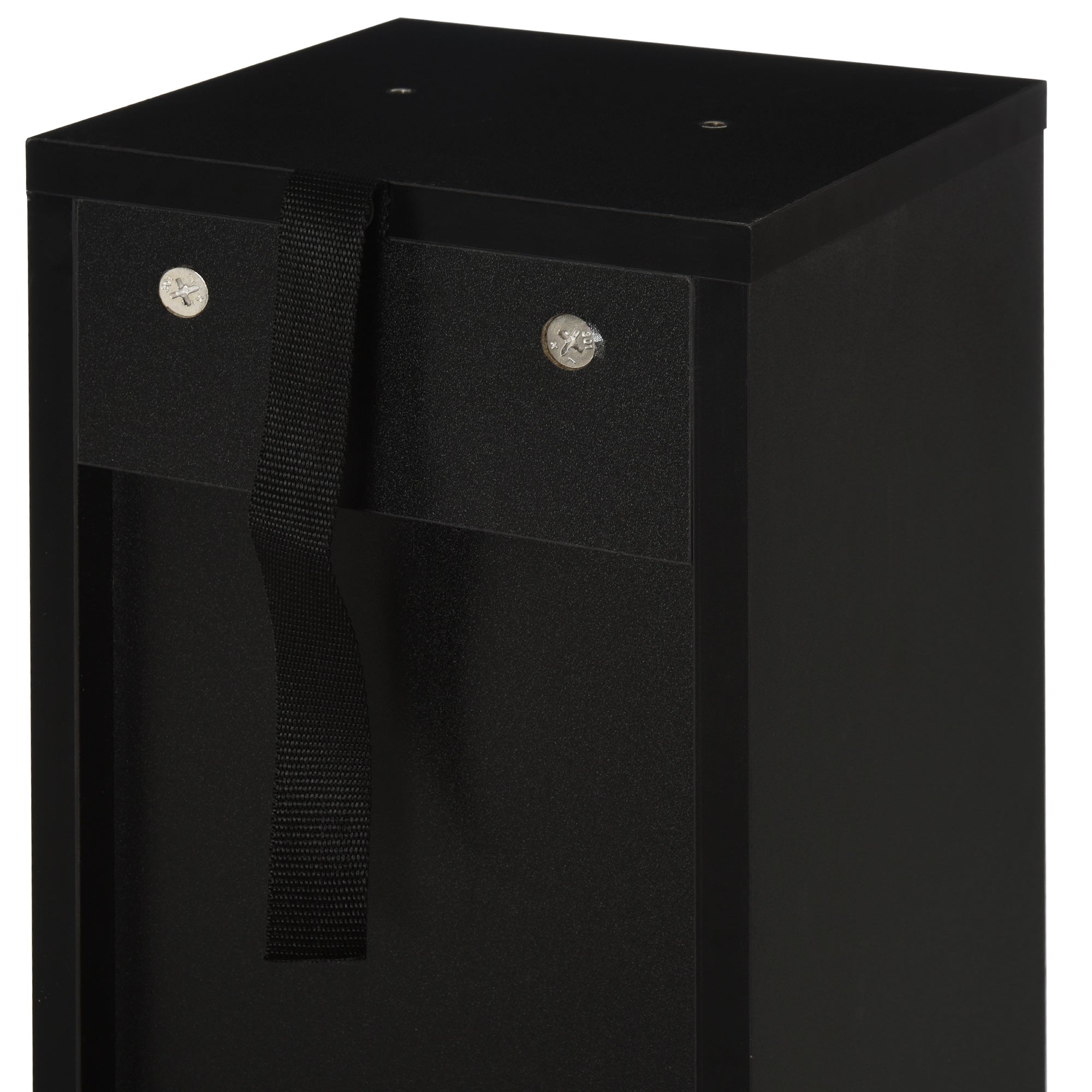 Media Display Shelf Set of 2, 204 CD/Blu-Ray Adjustable Tower Rack, Black