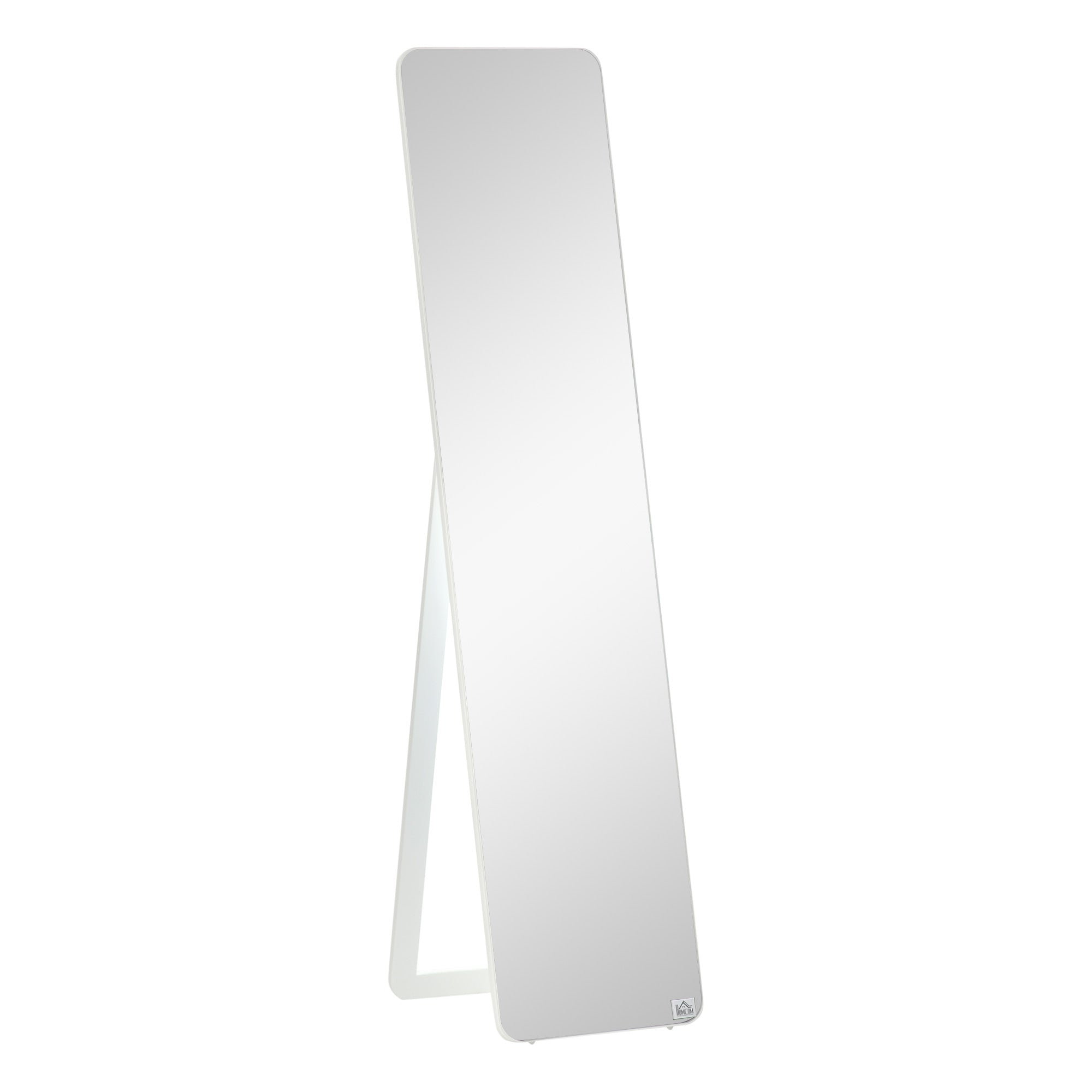Full-length Mirror Standing Folding Frame Freestanding/Wall-Mounted
