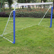 Professionelles Fußballtor – Hochleistungs-Stahlrahmen, Blau