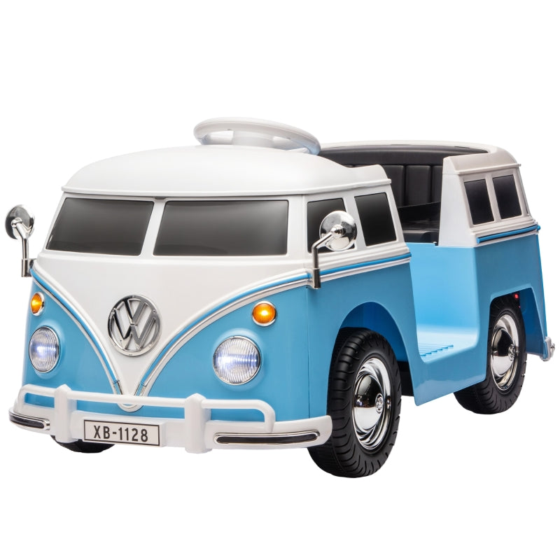 Children's Electric Car with 12V Dual Motor and MP3, Blue