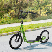 Children's Scooter with Pneumatic Tires, Handbrake