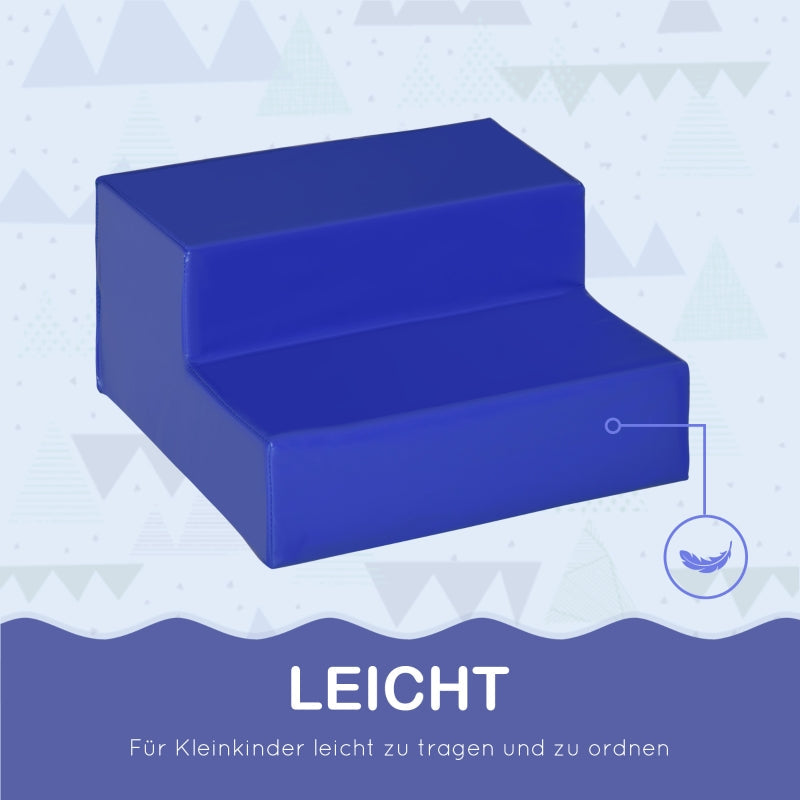 Foam Building Blocks, 4-Piece Soft Climbing & Construction Toys, Multi-colored