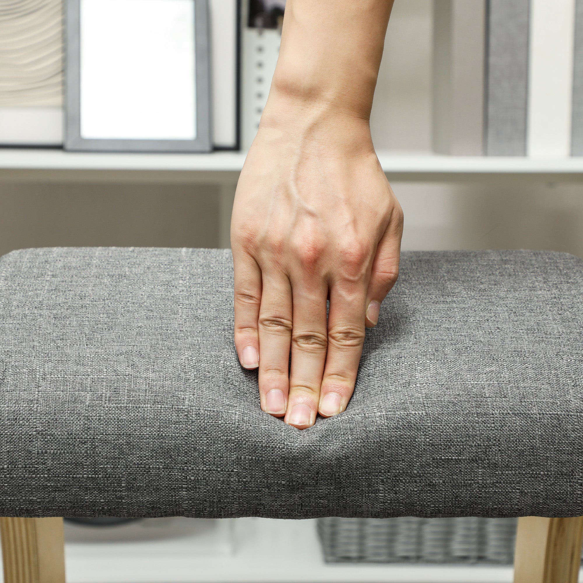 Ergonomischer Kniestuhl, Schaukel-Kniestuhl Posture Grau