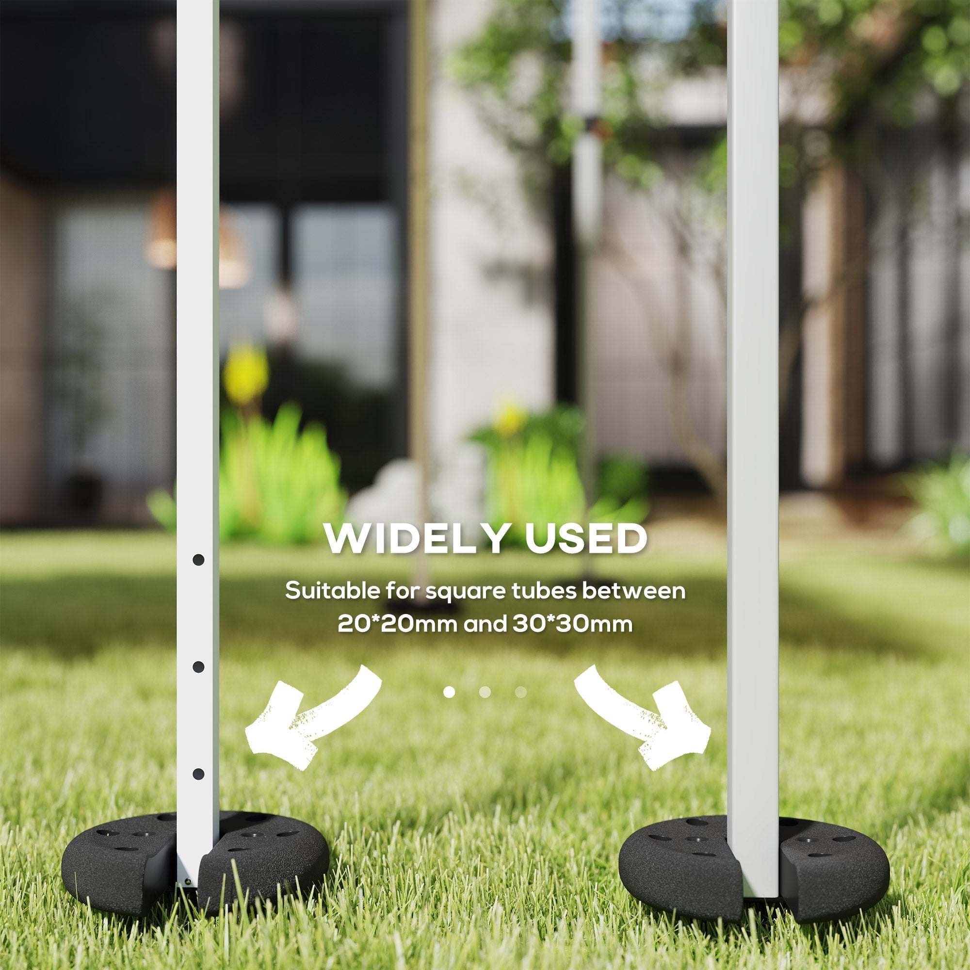 Pop up Canopy Tent Weights, 4 Pc Leg Weights for Marquee Outdoor Canopy, 8.8KG