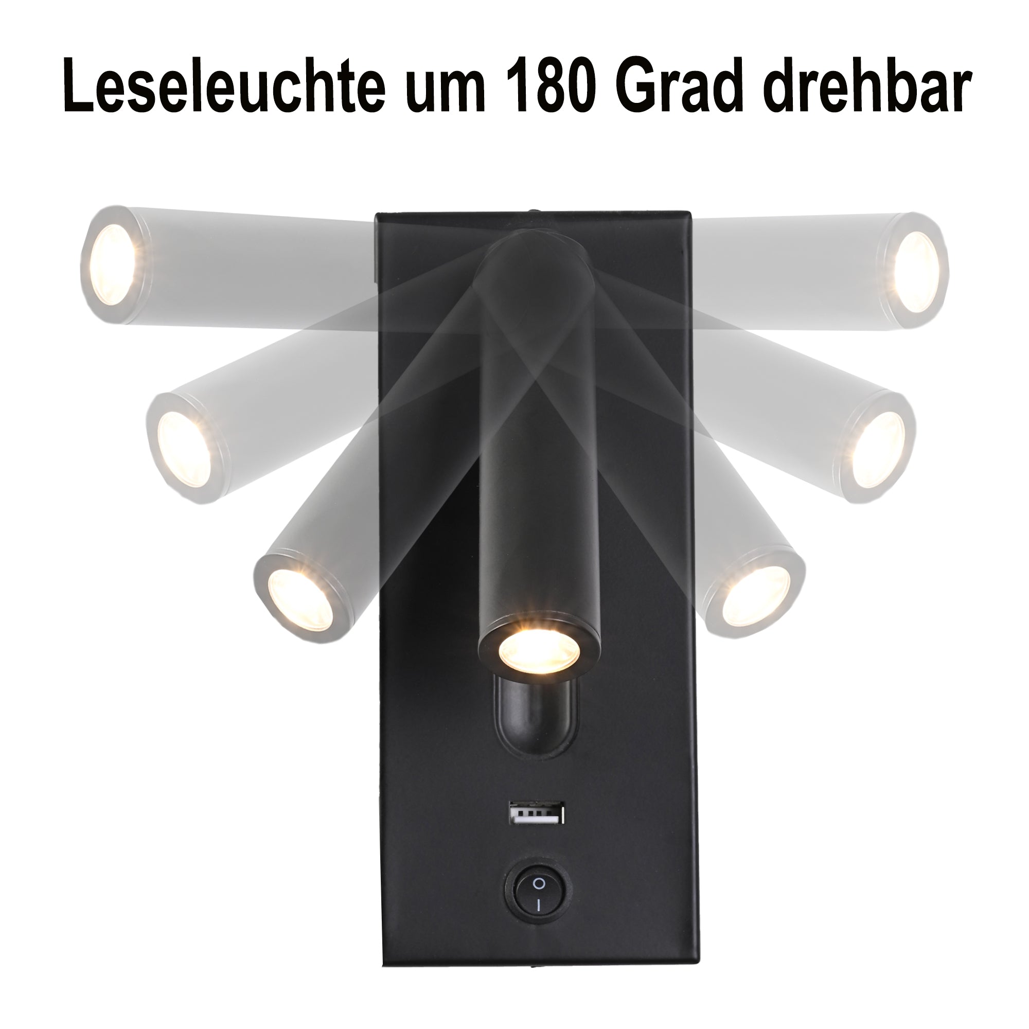 Upholstered Bed 180x200cm, Hydraulic Storage with USB & Reading Lamp, Grey Velvet