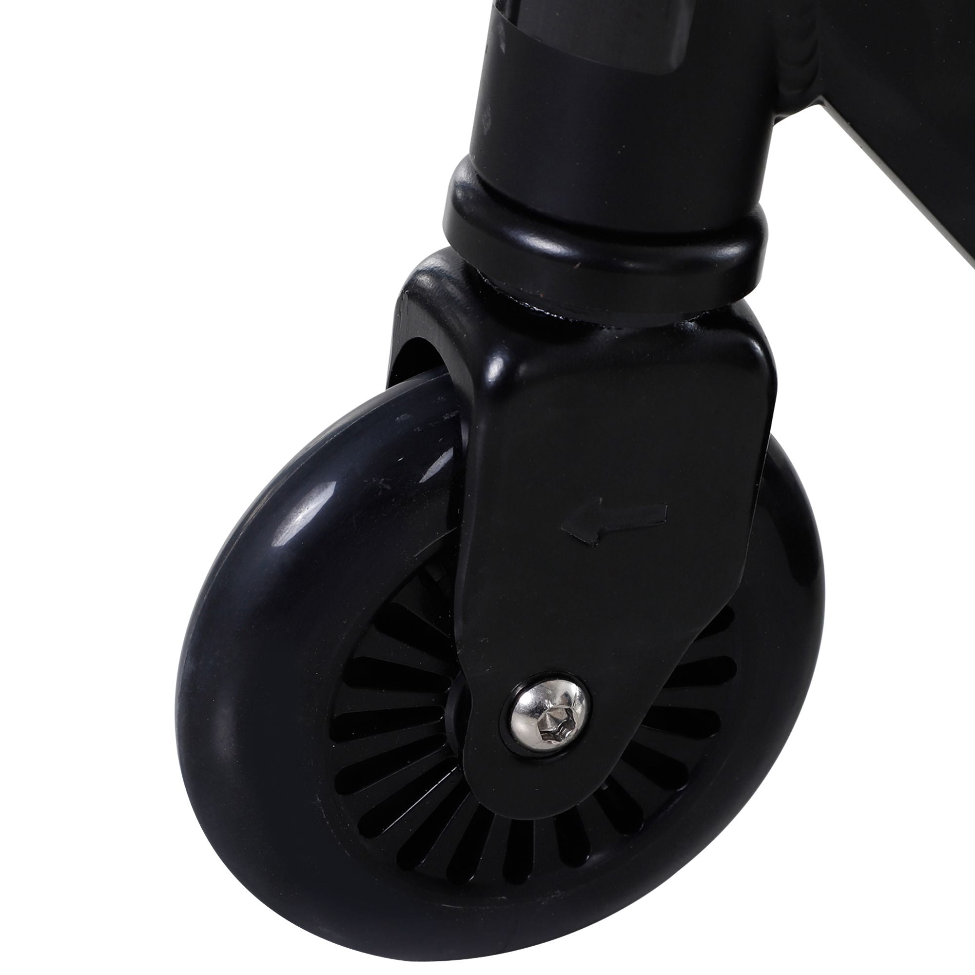 Pro Stunt Scooter, Freestyle Tretroller for Kids and Adults with 100mm Wheels, Black Aluminum