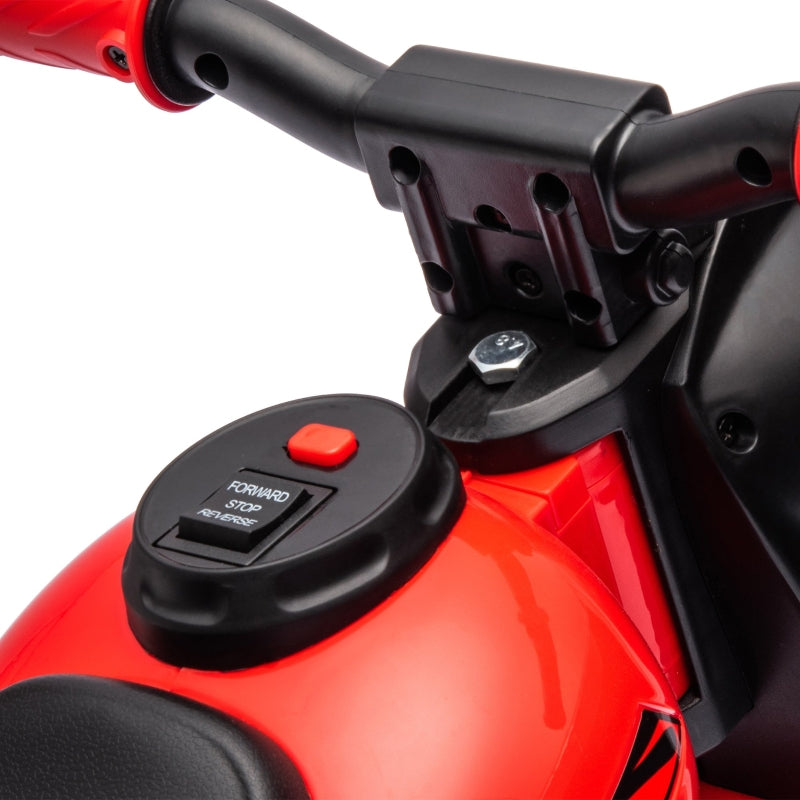 Children's Electric Motorcycle with 6V Battery and Music for Ages 2-5