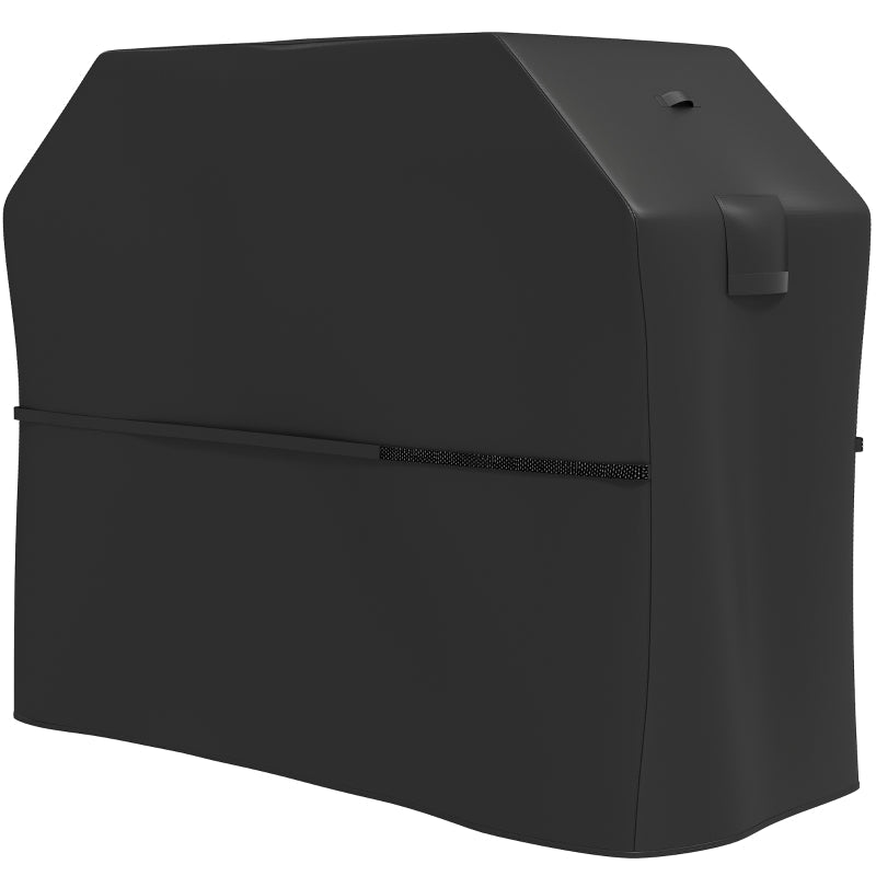Grill Cover Weatherproof Gas BBQ Cover 600D Oxford Black