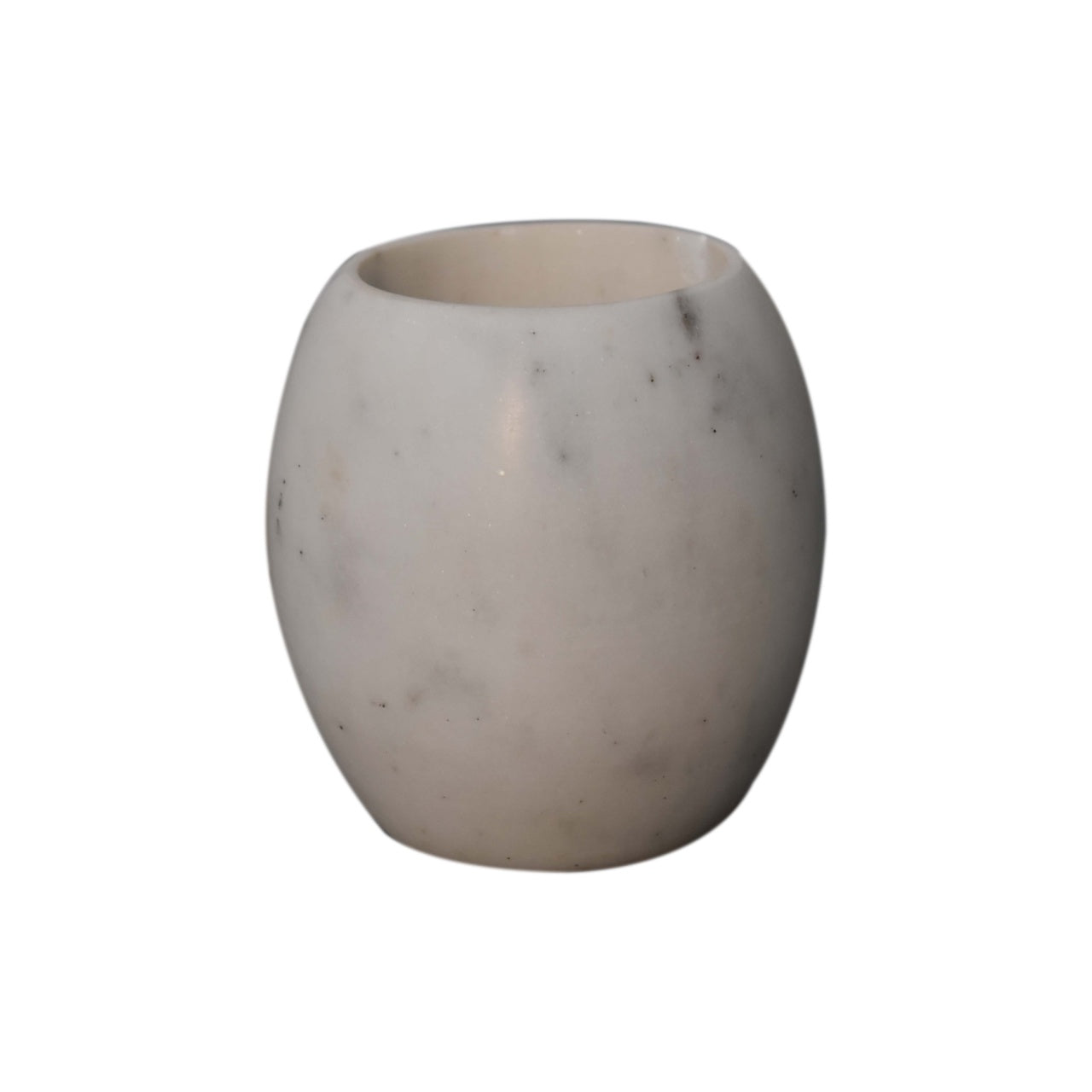 Bathroom Set 5 Piece Accessories White Marble