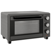 Mini Oven, 21L 1400W 60 Min. Timer, Stainless Steel, Gray