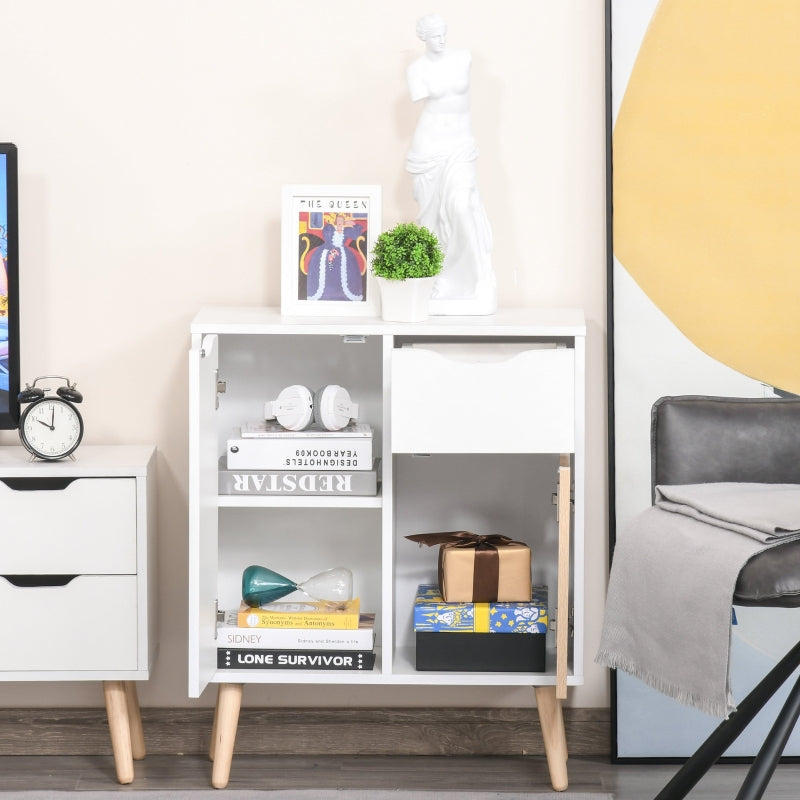 Sideboard Storage Cabinet Cupboard with Drawer, Brown
