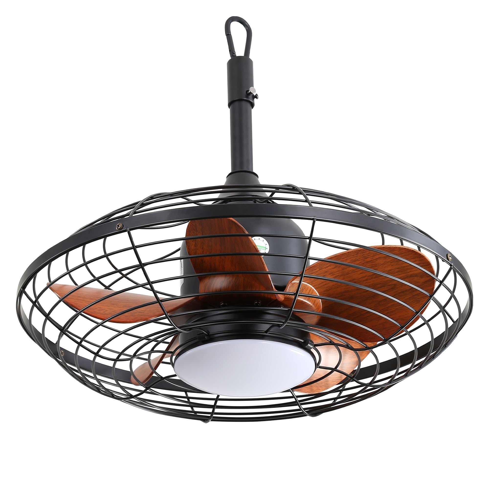 20-inch Ceiling Fan, 18W LED 3-Color, 5 Blade, DC Motor, ABS