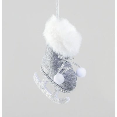 fabric Skate Decoration Silver - Rathwood Store