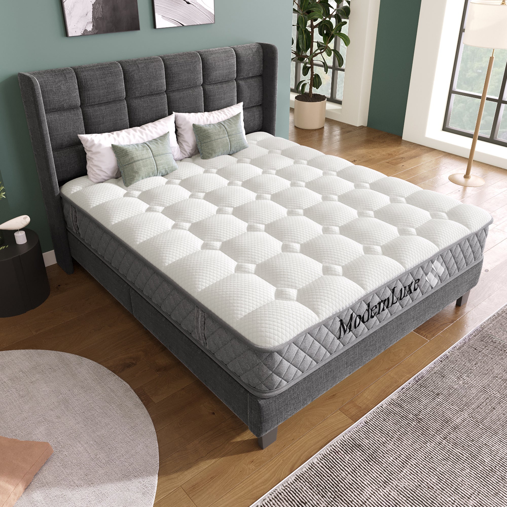 Orthopedic cold foam Queen mattress 160x200cm, H3 medium firm, 20cm height