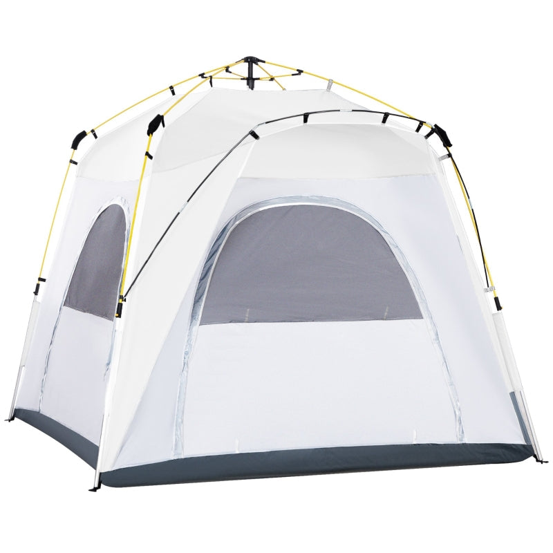 Kuppelzelt, 4 Personen, leicht, wasserdicht, UV 50+