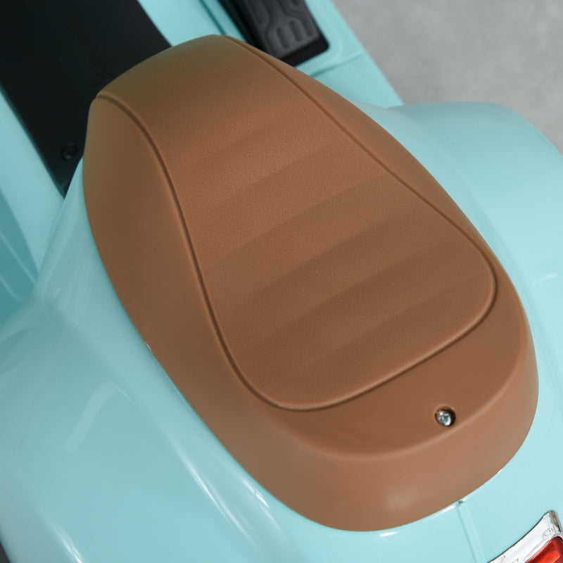 Vespa children's scooter, 1.5-3 years, metal, blue-green