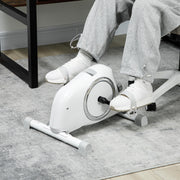 Pedal Trainer Mini Exercise Bike, 8 Adjustable Magnetic Resistance, Arm and Leg Trainer, Fitness