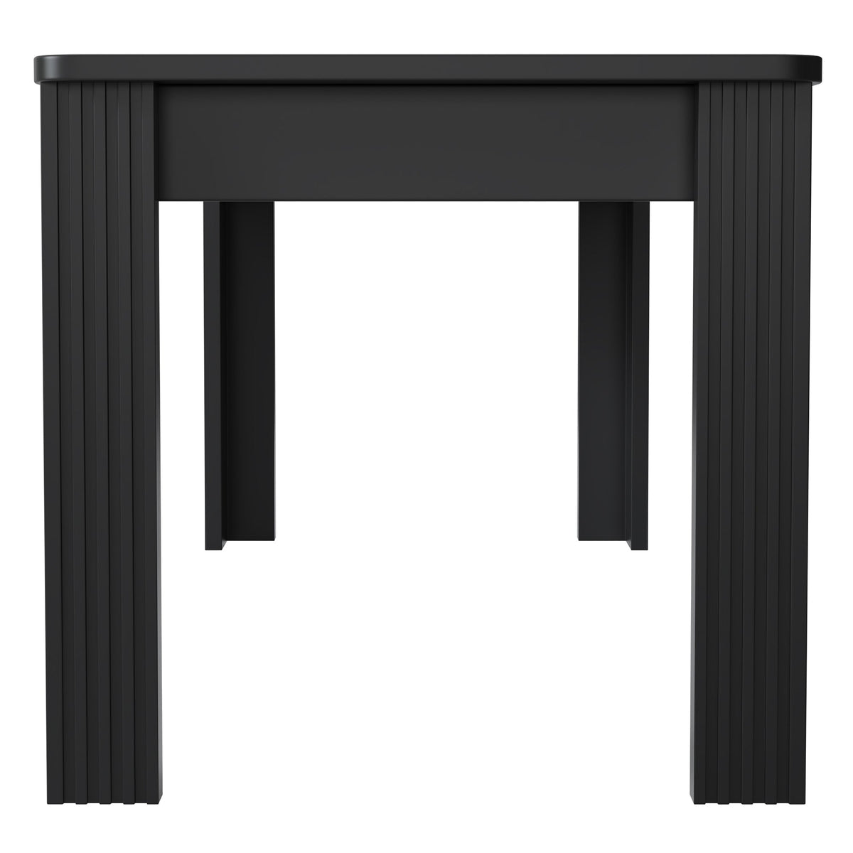 Dining Table Rectangular Modern Simple - Black