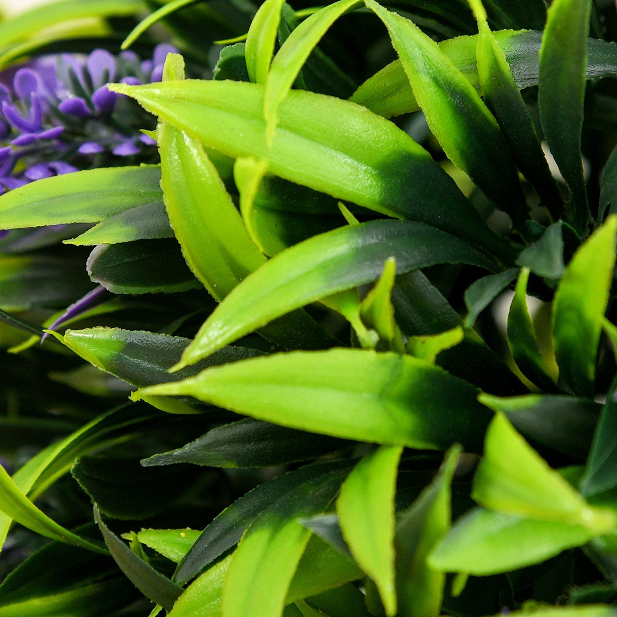 Artificial Plants, Lavender, Set of 2, 70 cm UV-resistant, Green