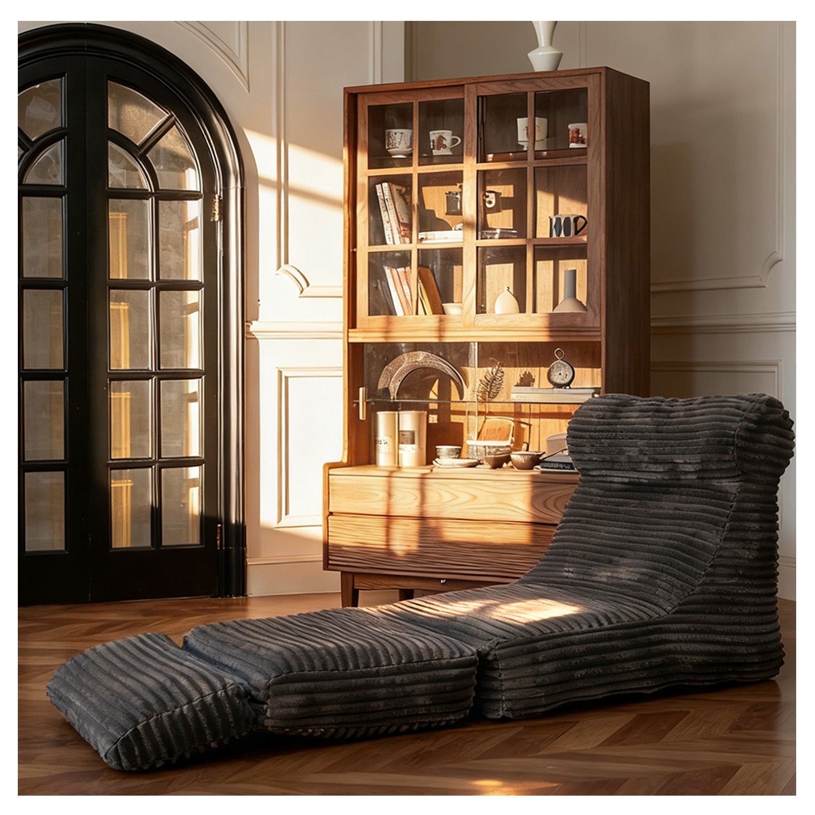 QE-HEISE Modular Comfort Lounger: 2-in-1 Seating & Lounge Bed