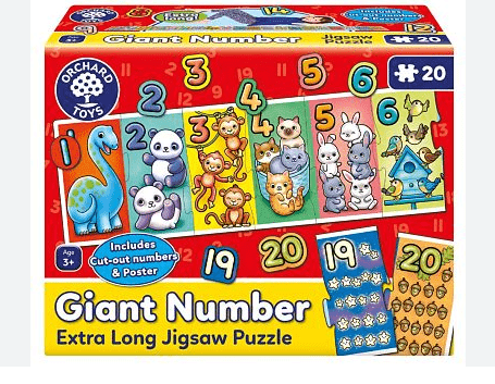 Giant Number Puzzle - Rathwood Store