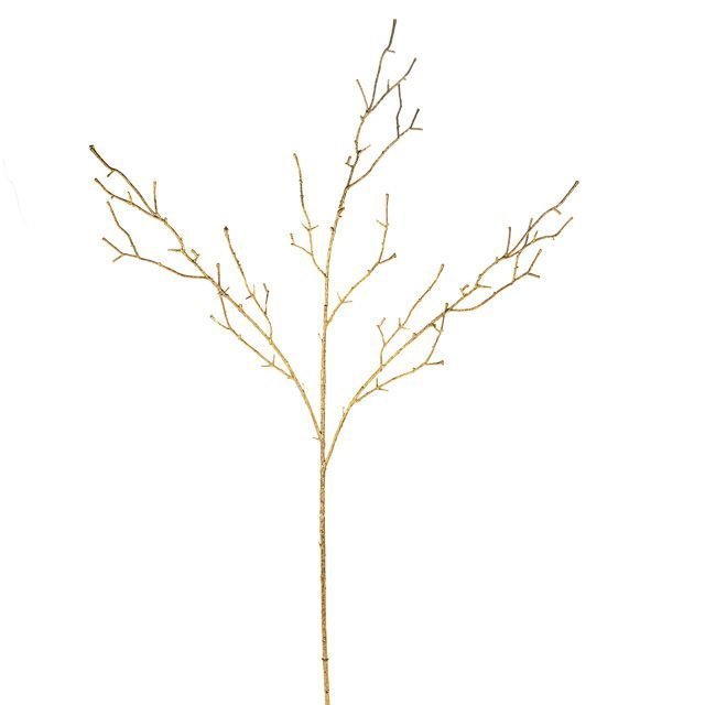 Gold Glitter Branch 85cm - Rathwood Store