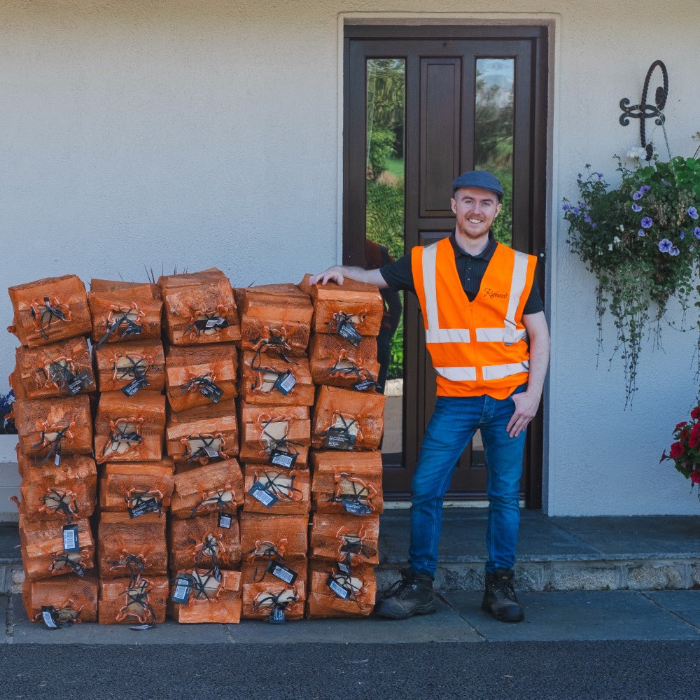 Hardwood Firewood 1.125m³/390kg - 30 x 13KG Bags Home Delivery - Rathwood Store