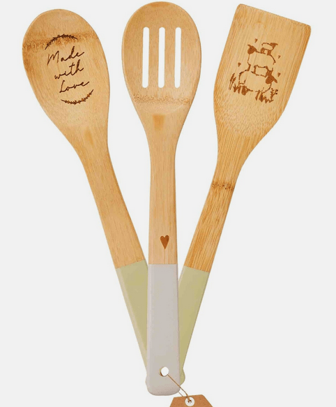 Highland Sheep - Bamboo Utensils Set/3 - Rathwood Store