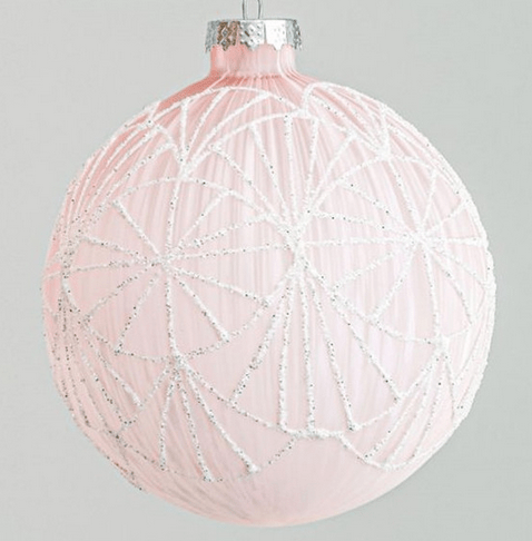 Ice Pattern Ball - Pink 100mm - Rathwood Store