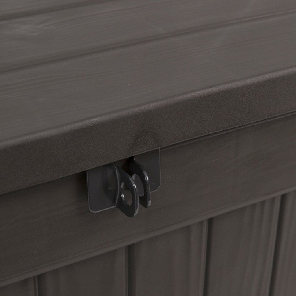 Iceni - Wood Look Storage Bench (Brown) - Rathwood Store