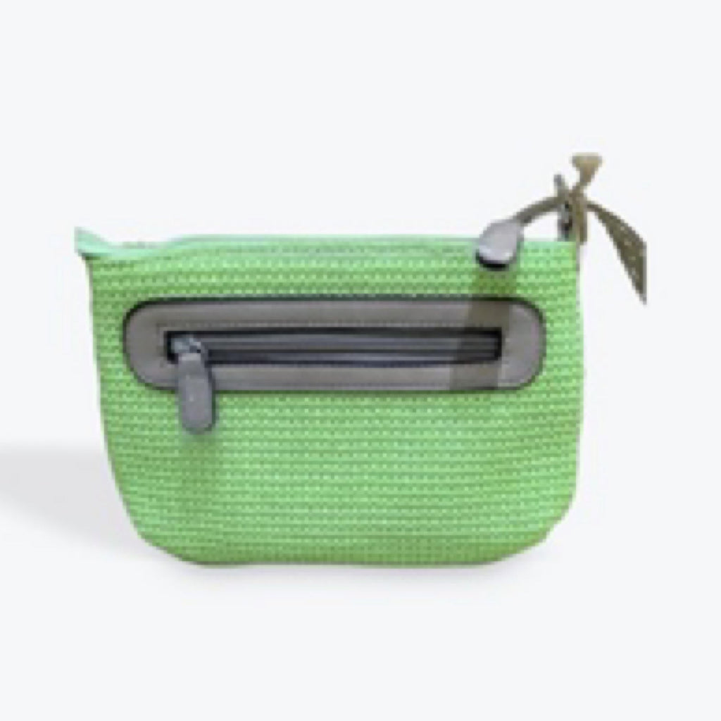 Iris Straw Crossbody Bag - Lime - Rathwood Store