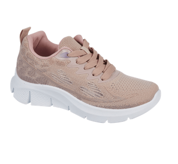 Javelin Lace Up Trainer - BLUSH - Rathwood Store