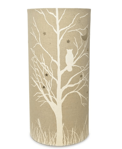 LGlow Fabric Lamp - Owl Print - Rathwood Store