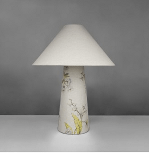 LGlow Fabric Lamp & Shade - Yellow Blossom - Rathwood Store