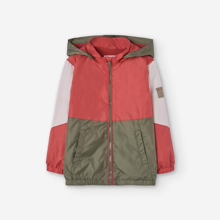 Losan Jacket SS25 - Red/Khaki - Rathwood Store