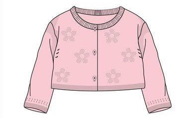 Losan Knitted Cardigan SS25 - Pink - Rathwood Store