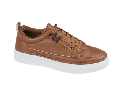 Maranello Mens Sporty Shoe - TAN - Rathwood Store