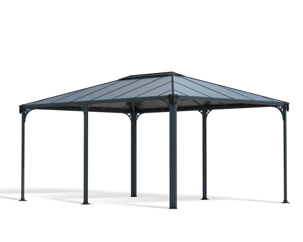 Martinique 12 ft. x 16 ft. Gazebo Kit - Grey Structure - Rathwood Store