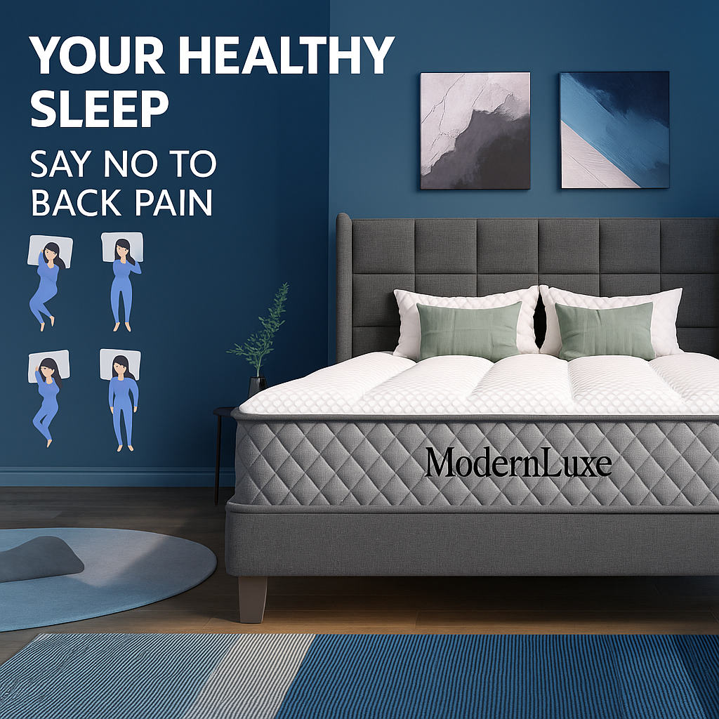 Orthopedic cold foam Queen mattress 160x200cm, H3 medium firm, 20cm height