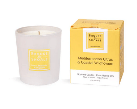 Mediterranean Citrus & Coastal Wildflowers Candle - Rathwood Store