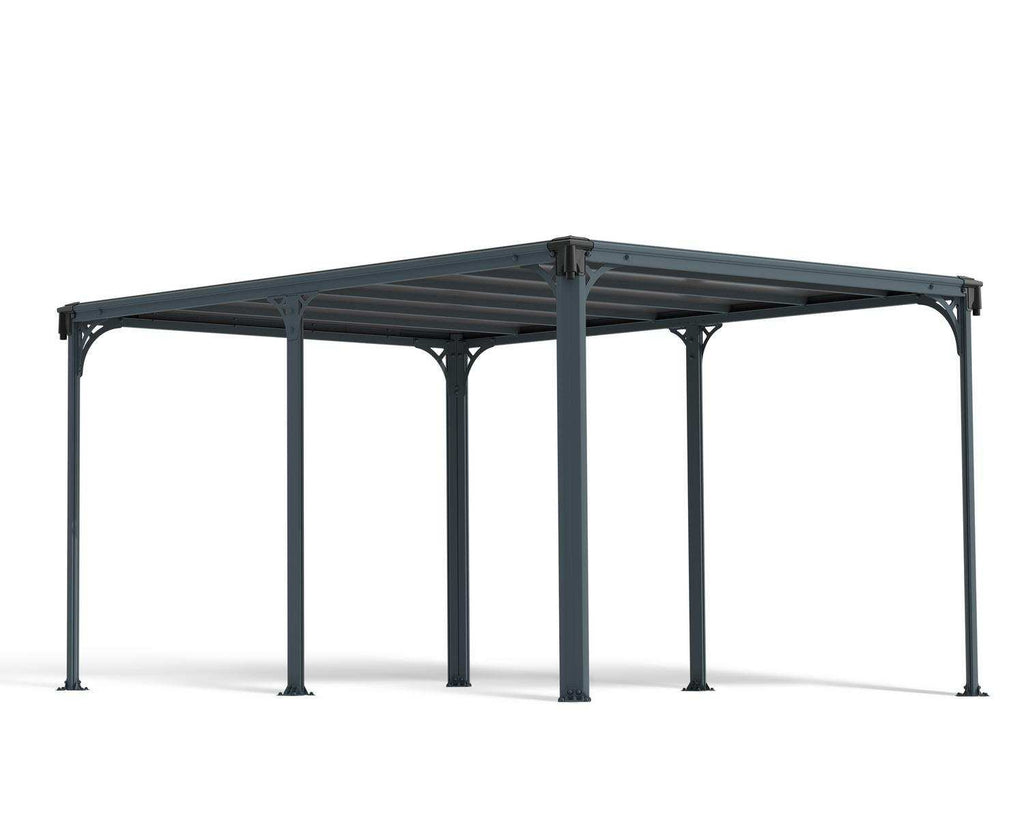 Milano 10 ft. x 14 ft. Gazebo Kit - Grey Structure - Rathwood Store