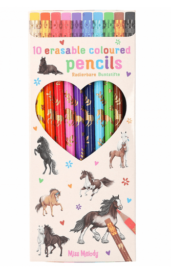 Miss Melody Erasable Colour Pencils - Rathwood Store