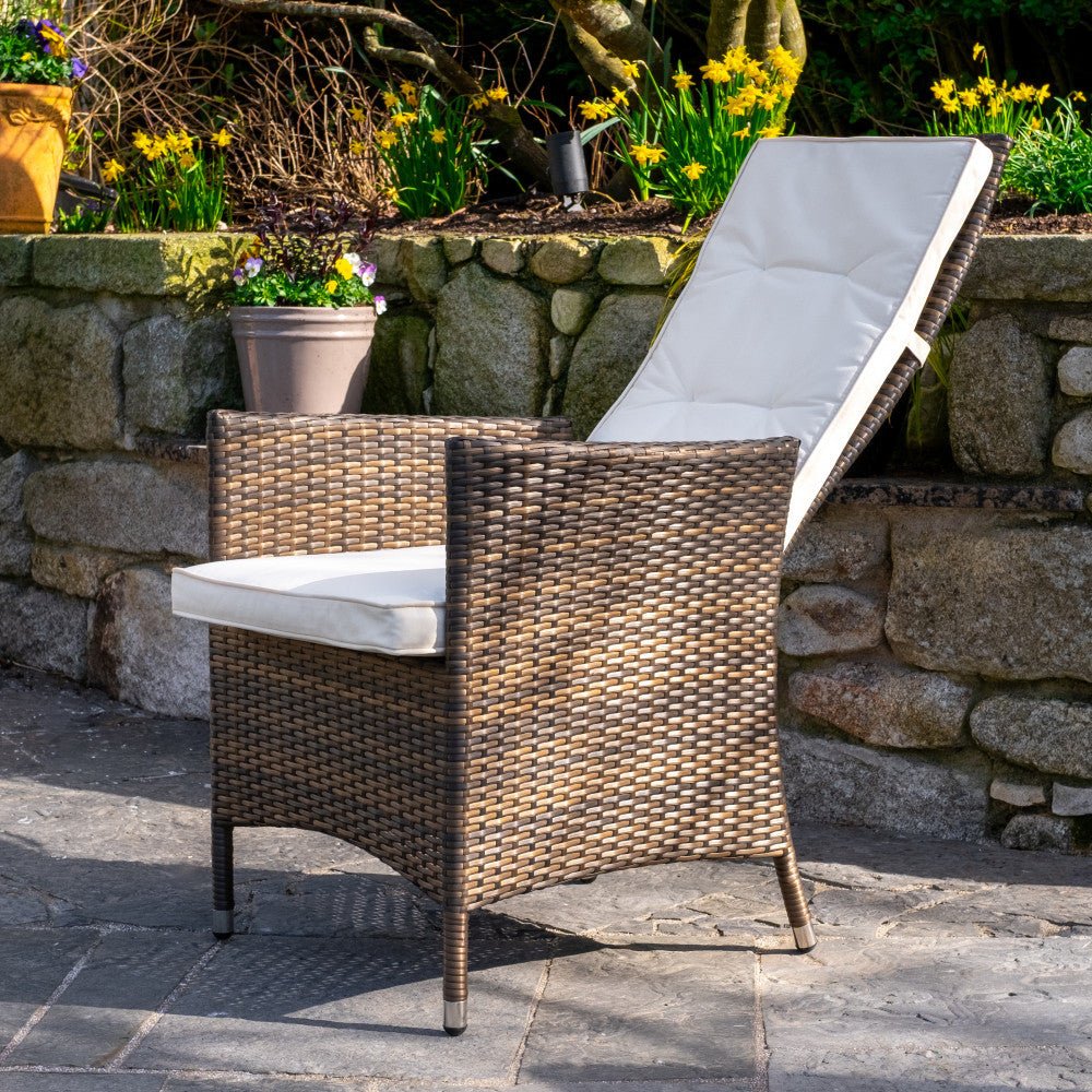 Montreal - Reclining Dining Chair & Pad (Dark) - Rathwood Store