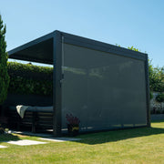 Nova - Titan Pergola Pull Down Screen - 4m - Grey