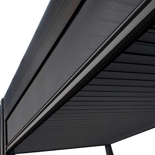 Nova - Titan Pergola Pull Down Screen - 4m - Grey