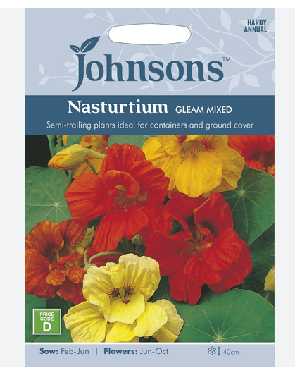 Nasturtium - Gleam Mixed - Rathwood Store