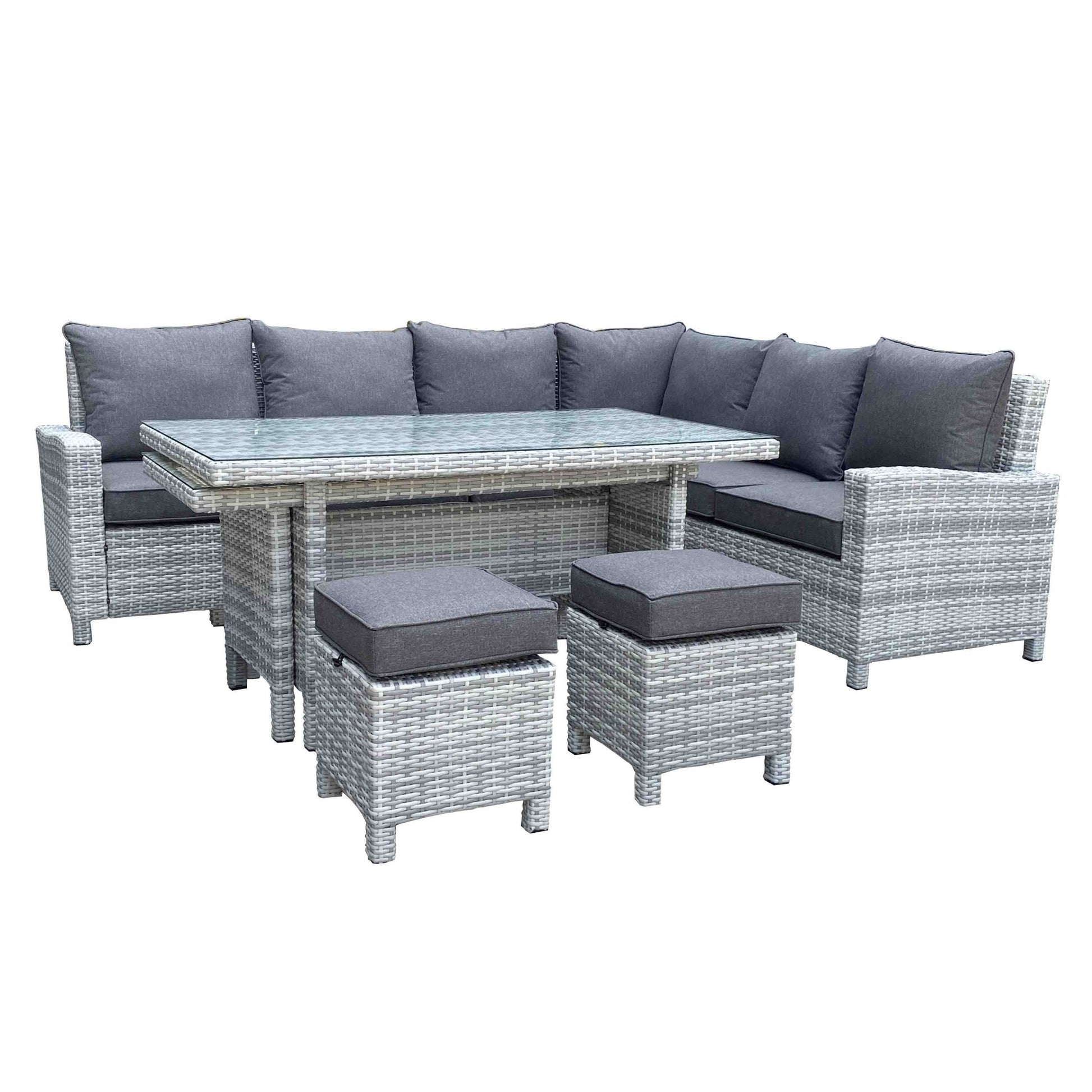 Nevada - Extendable Casual Corner Dining Set - Rathwood Store