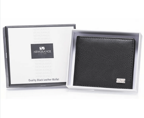 Newgrange Mens Wallet - Black - Rathwood Store