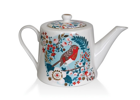 TC Robin & Blue Tit Teapot