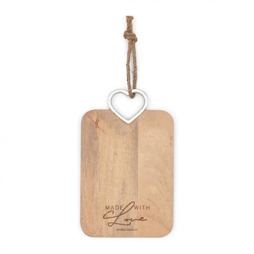 Pretty Heart Chopping Board